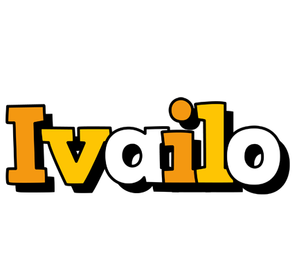 Ivailo cartoon logo