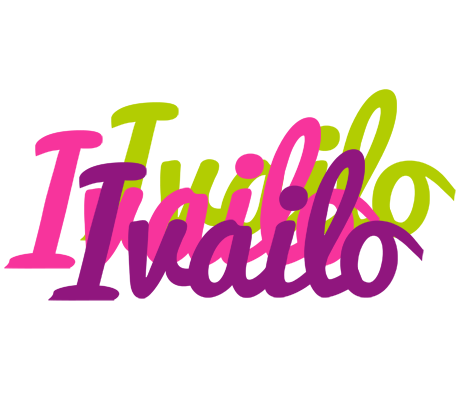 Ivailo flowers logo
