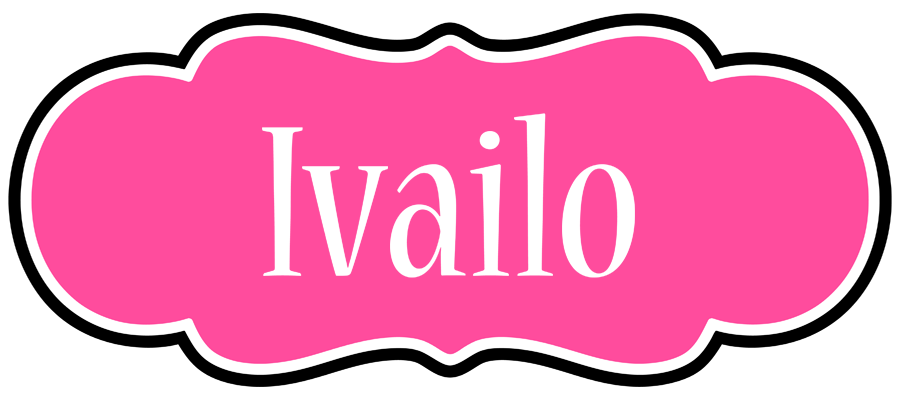 Ivailo invitation logo