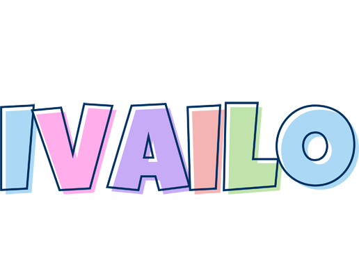 Ivailo pastel logo