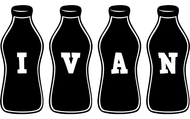 Ivan bottle logo