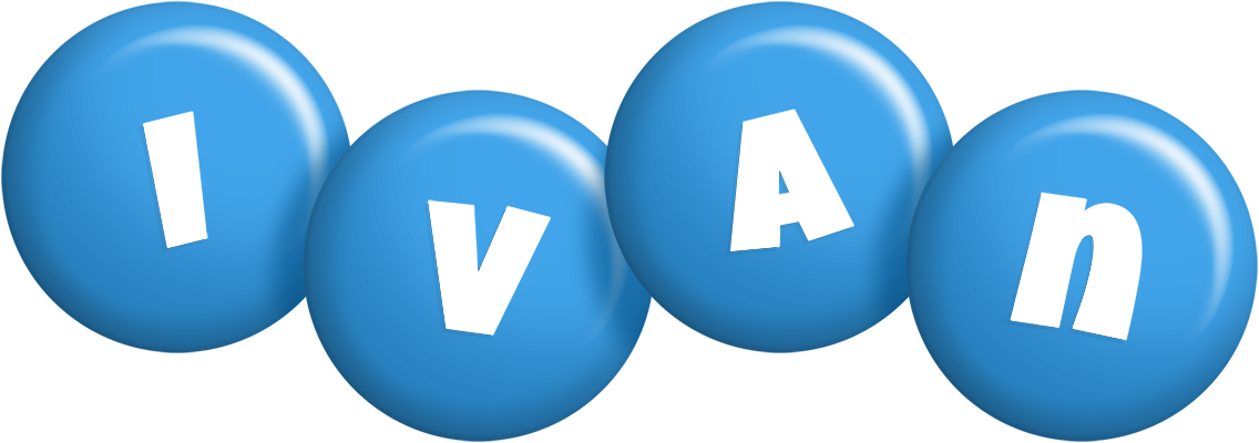Ivan candy-blue logo