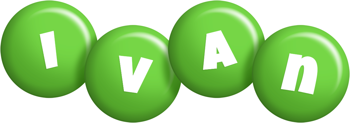 Ivan candy-green logo