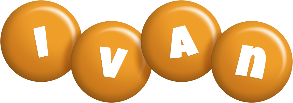 Ivan candy-orange logo