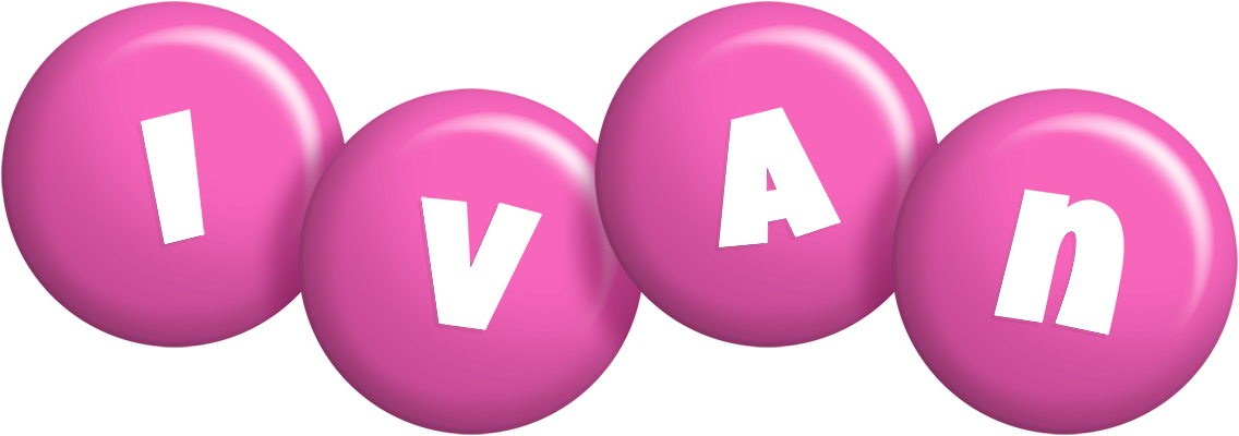 Ivan candy-pink logo