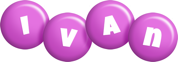 Ivan candy-purple logo