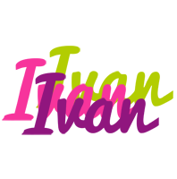 Ivan flowers logo