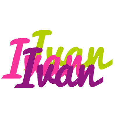 Ivan flowers logo