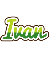 Ivan golfing logo
