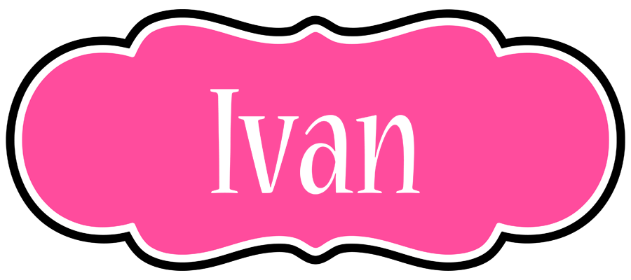 Ivan invitation logo