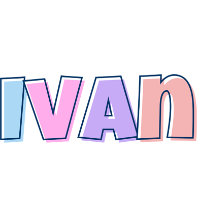 Ivan pastel logo