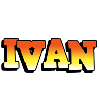 Ivan sunset logo
