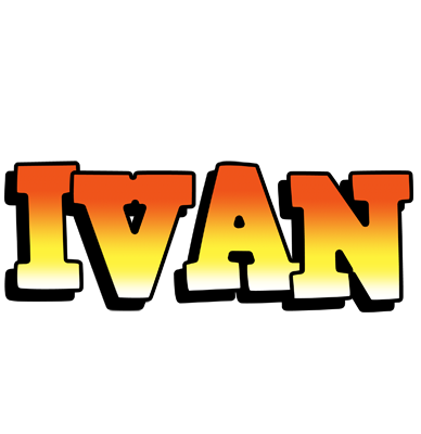 Ivan sunset logo