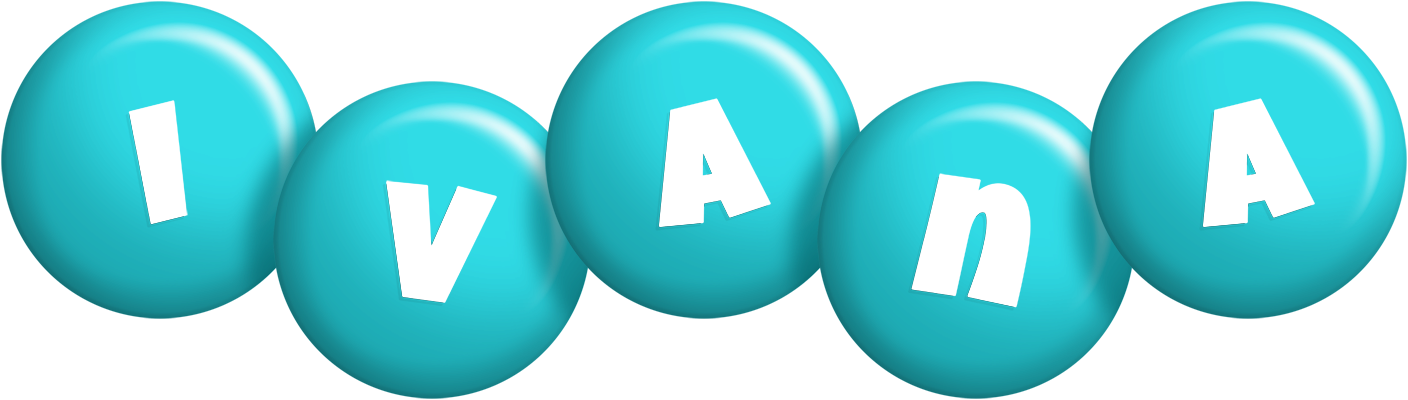 Ivana candy-azur logo