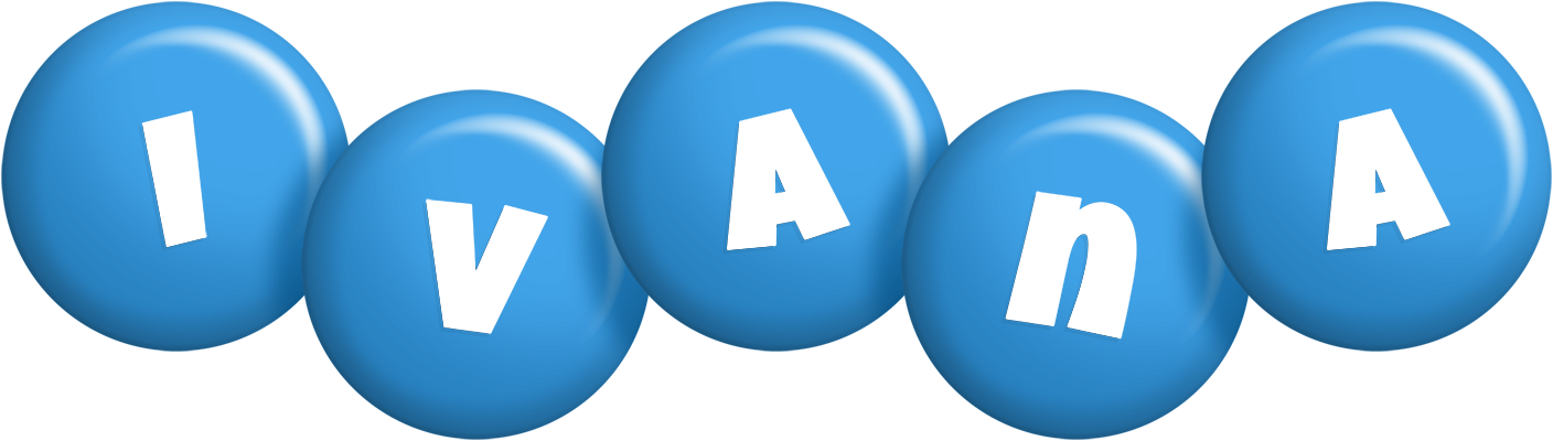 Ivana candy-blue logo