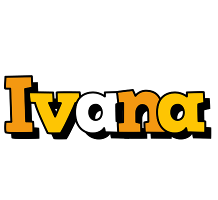 Ivana cartoon logo