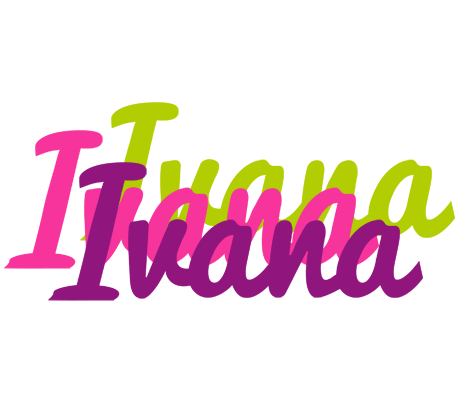 Ivana flowers logo