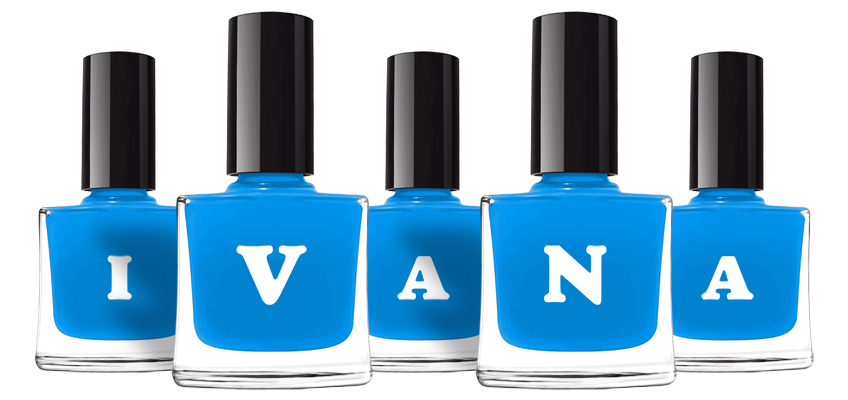 Ivana glossy logo