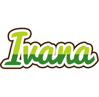 Ivana golfing logo