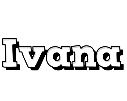 Ivana snowing logo