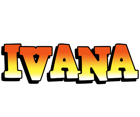 Ivana sunset logo