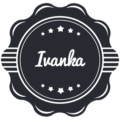 Ivanka badge logo