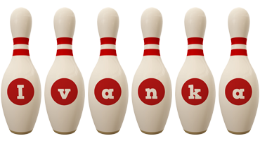 Ivanka bowling-pin logo