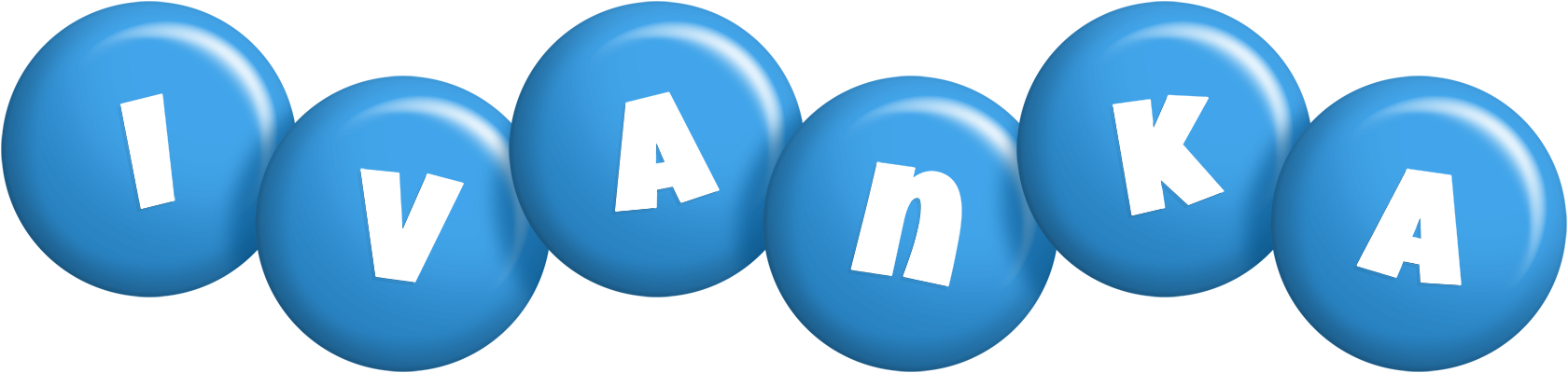 Ivanka candy-blue logo