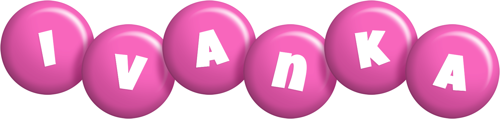Ivanka candy-pink logo