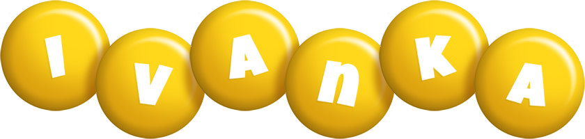 Ivanka candy-yellow logo