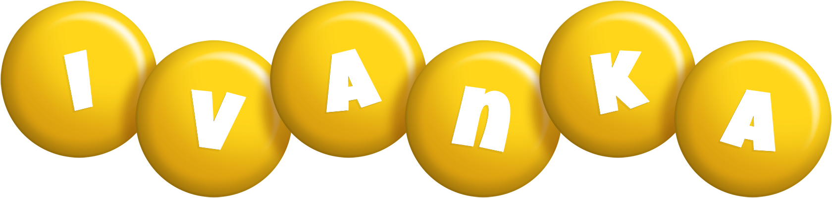 Ivanka candy-yellow logo