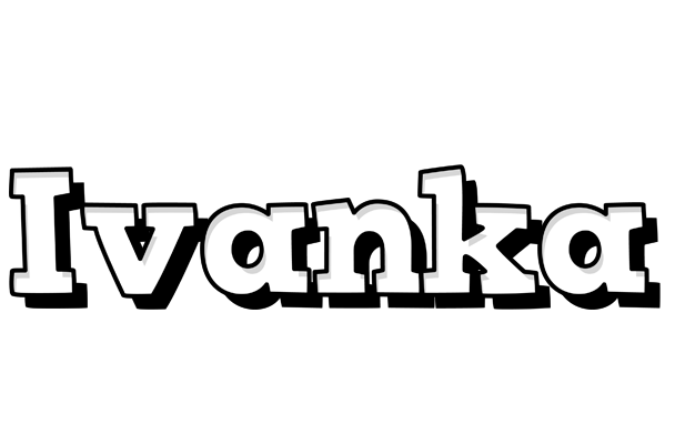Ivanka snowing logo