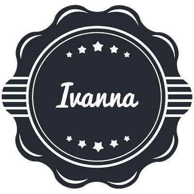 Ivanna badge logo