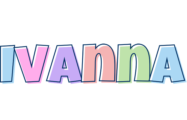 Ivanna pastel logo