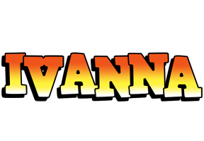 Ivanna sunset logo