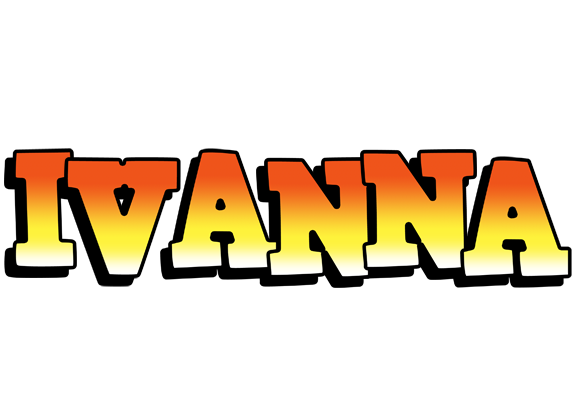 Ivanna sunset logo