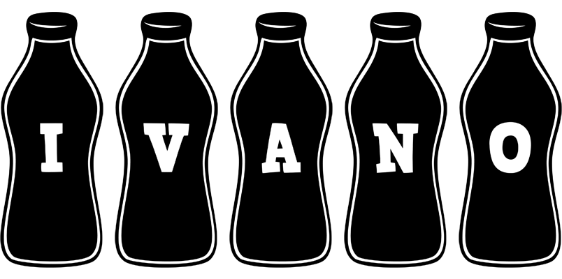 Ivano bottle logo