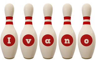 Ivano bowling-pin logo