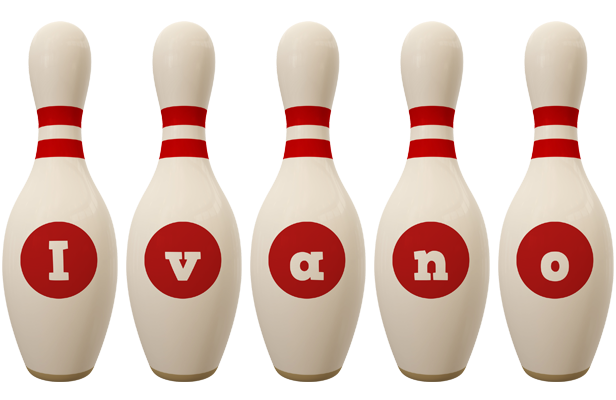 Ivano bowling-pin logo