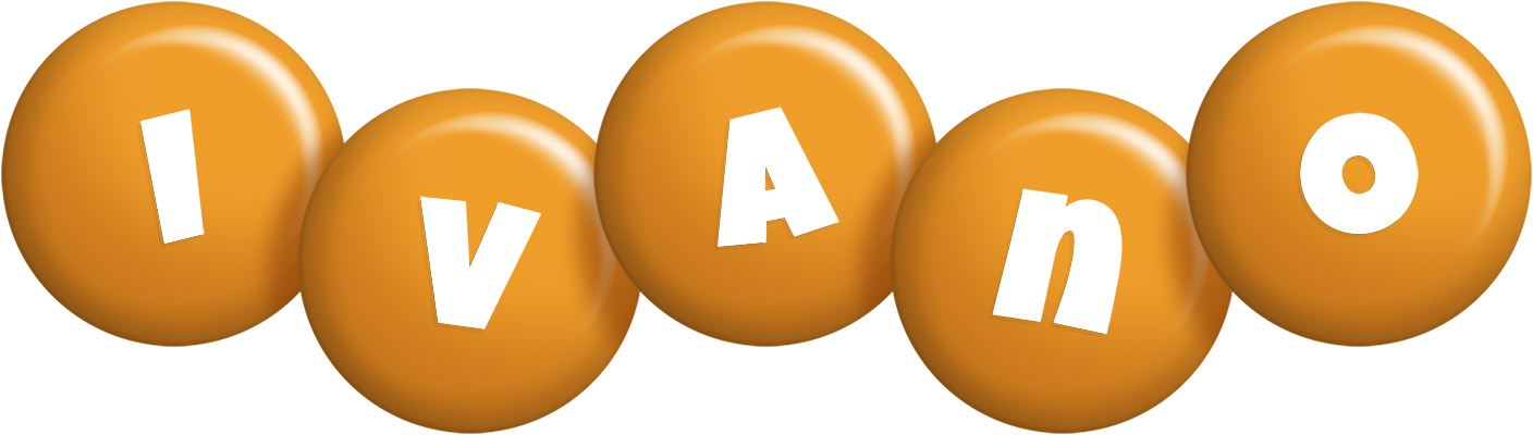 Ivano candy-orange logo