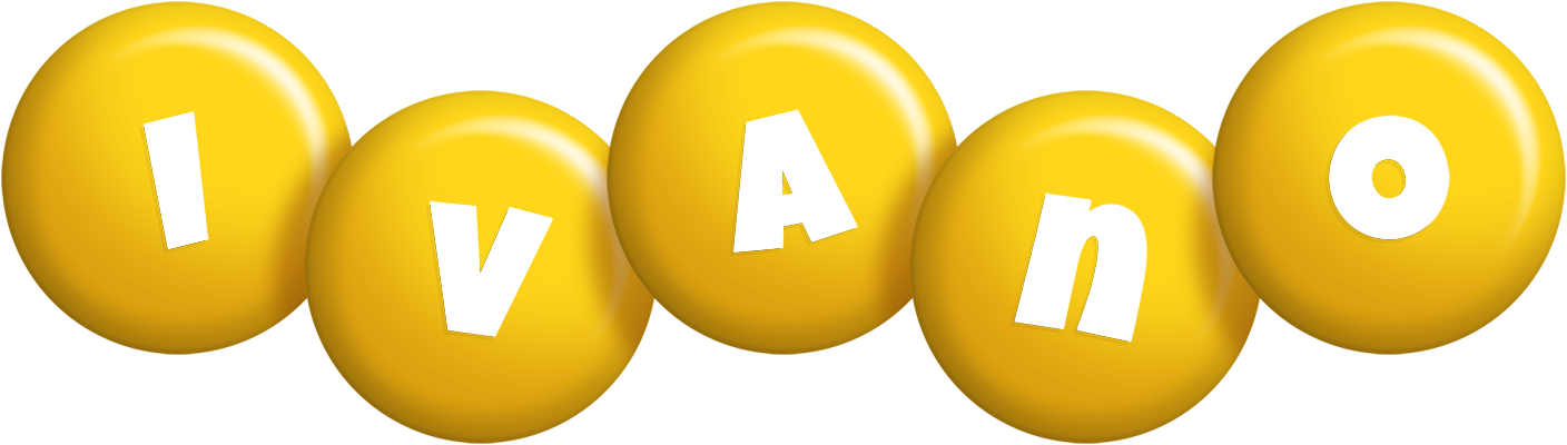 Ivano candy-yellow logo