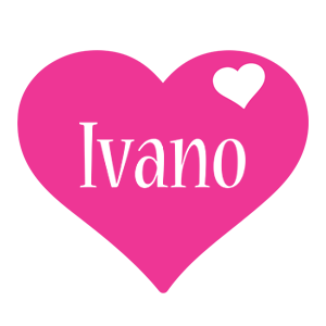 Ivano love-heart logo