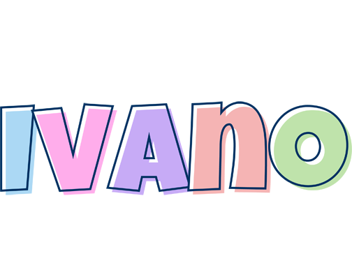Ivano pastel logo