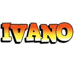 Ivano sunset logo