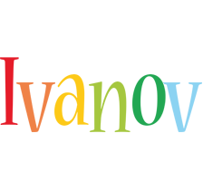 Ivanov birthday logo