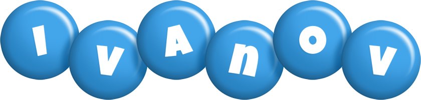 Ivanov candy-blue logo