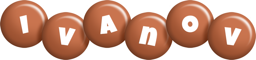 Ivanov candy-brown logo