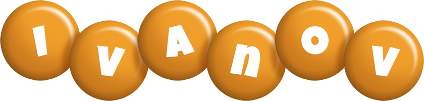 Ivanov candy-orange logo