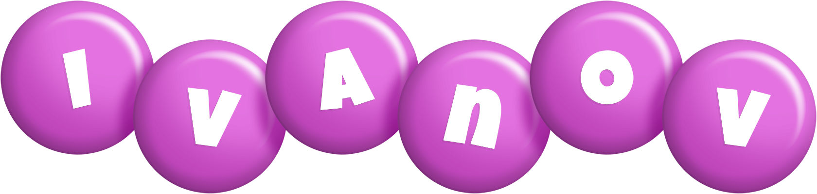 Ivanov candy-purple logo