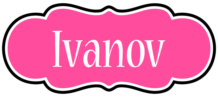 Ivanov invitation logo